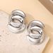 Irregular Geometric Exaggerated Fashion Versatile Metal Splicing Elegant Temperament Earrings For Women_ipsvogv.com