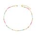 Wind necklace, female personality, Bohemian creative design string, colorful crystal beads, long necklace accessories_ipsvogv.com