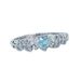 Sanjie Hot Selling New Blue Ocean Love Women's Peach Heart Ring_ipsvogv.com