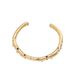 Geometric style women's bracelet, niche personality, pearl inlaid with adjustable opening, high-end feel bracelet_ipsvogv.com