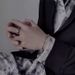 Titanium Steel Cross Star Bracelet For Men Trendy Ins Niche Design Cool Style Hip-Hop Simple Jewelry_ipsvogv.com