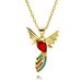 New Hot Selling Colorful Zircon Bird Necklace Female Temperament High End Design Fashion Light Luxury Pendant_ipsvogv.com