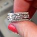 Cao Shi's Men's High-end Ring Shines Luxurious Starry Sky Full Diamond Ring, With A Light Luxury Style And Elegant_ipsvogv.com