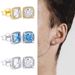 Unisex new zircon hip hop earrings for men with full diamond micro inlaid personality earrings_ipsvogv.com