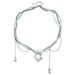 ins Light Luxury Fashion Moon Mango Star Fringed Collarbone Chain Glass Rice Bead Beaded Necklace Female_ipsvogv.com