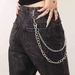 Men And Women's Jewelry Punk Retro Metal Trouser Chain Adjustable Multi Layer Waist Chain Fashion Men And Women Trouser Chain_ipsvogv.com