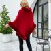 Women's Clothing 2023 autumn and winter new women's clothing shawl tassel cape fur collar pullover sweater women_ipsvogv.com