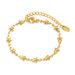 Women's Jewelry Simple Stainless Steel K Gold Five Pointed Star Bracelet Jewelry_ipsvogv.com