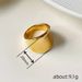 Cao Shi Heavy Industry Men's And Women's Personalized Punk Exaggerated Ring Boyfriend Style_ipsvogv.com