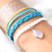 Handmade Water Droplet Handwoven Waterproof Wax Thread Rice Ball Creative Bracelet 3 Set_ipsvogv.com