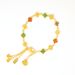 New Chinese Style Four Harmony Ruyi Square Sugar Sand Gold Bracelet Versatile High End Light Luxury Jewelry Yiwu_ipsvogv.com