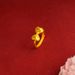 Vietnamese Sand Gold Ring, Ring For Women, Long-lasting Color Retention, Niche, High-end, Light Luxury, Instagram Style,_ipsvogv.com