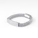 Men's Jewelry Heart Sutra Bracelet Square Front And Back Grinding Bracelet Cuban Chain Magnet Buckle Titanium Steel Bracelet_ipsvogv.com