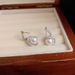 S Silver Needle Summer New Fashion Design Sense Inlaid Diamond Surrounding Pearl For Women Exquisite Light Luxury_ipsvogv.com