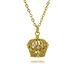 Hip Hop Punk Crown Tower Pendant Necklace Trendy Men's INS Necklace Spot_ipsvogv.com