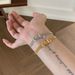 Italian Hollowed Out Milanese Lace Bracelet With Female Niche Design, Micro Inlaid Strap, Wrist Chain_ipsvogv.com