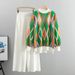 Women's autumn and winter fashion loose large size wide-leg pants two-piece set_ipsvogv.com
