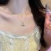 Women's accessories Diamond set simple temperament design sense trend necklace_ipsvogv.com