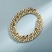 Jewelry Diamond Cuban Chain 6mm 8mm Color Retaining Rhinestone Splicing Hip Hop Chain Gold Bracelet Necklace_ipsvogv.com