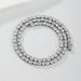 Modern Style Oval And Round Necklace Hip-Hop Tennis Chain_ipsvogv.com