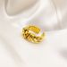 New Real Plated Gold Bamboo Knot Open Female Ins Exaggerated Personality Male Finger Ring_ipsvogv.com