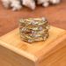 Cao Shi's Wrapped Vine For Women's Fashion Color Wide Edition Multi Accessories Star Zircon Bird's Nest Ring_ipsvogv.com