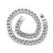 Men’s Jewelry Set Fashion High Quality Hip Hop 15mm Flat Wire Hip Hop Cuban Necklace Rhinestone Bracelet_ipsvogv.com