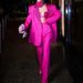 Women's clothing feather casual long-sleeved lapel suit jacket + casual slim-fit long trousers 2-piece set_ipsvogv.com