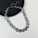 Light Luxury Exquisite Sparkling Crystal Grape Tear Shattered Tassel Bracelet With Cool Style, Versatile And Niche_ipsvogv.com