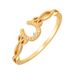 Aget * New Versatile Lucky Horseshoe Hollow Lace Silver Ring_ipsvogv.com