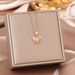 Fashionable, Simple, Full Of Diamonds, Cute Little Bear, Titanium Steel Necklace, Women's Instagram Trendy, Niche,_ipsvogv.com