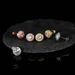 Women's Jewelry Round Full Zircon Hip Hop Earrings High End Niche Jewelry 925 Silver Needle Men's Earrings_ipsvogv.com