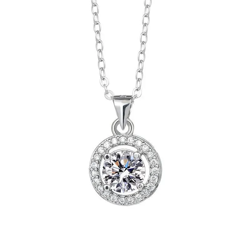 S Sterling Sier sailormoon Necklaces Round Big Shining Crystal Stone Cubic cz Zircon Diamond Designer Pendant Necklace_ipsvogv.com