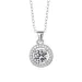 S Sterling Sier sailormoon Necklaces Round Big Shining Crystal Stone Cubic cz Zircon Diamond Designer Pendant Necklace_ipsvogv.com