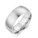 Titanium Men's Korean Edition Simple And Plain Face Aperture Stainless Steel Couple Ring Jewelry_ipsvogv.com