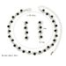 Green Jewelry Set - 2-Piece Necklace & Earrings For Women, Fashionable Hollow Design_ipsvogv.com