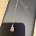 Cao Shi's Sugar Necklace, Peach Blossom Transportation Trend, Exquisite Square Pendant, And Accessories_ipsvogv.com