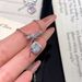 S Pure Silver Bow Square Sugar Necklace For Women, Niche Design, Light Luxury Temperament, High-end Feel, Versatile_ipsvogv.com