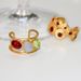 Enamel Treasure Batro Home Spanish Women's S Silver Tri Color Glass Open End Ring_ipsvogv.com