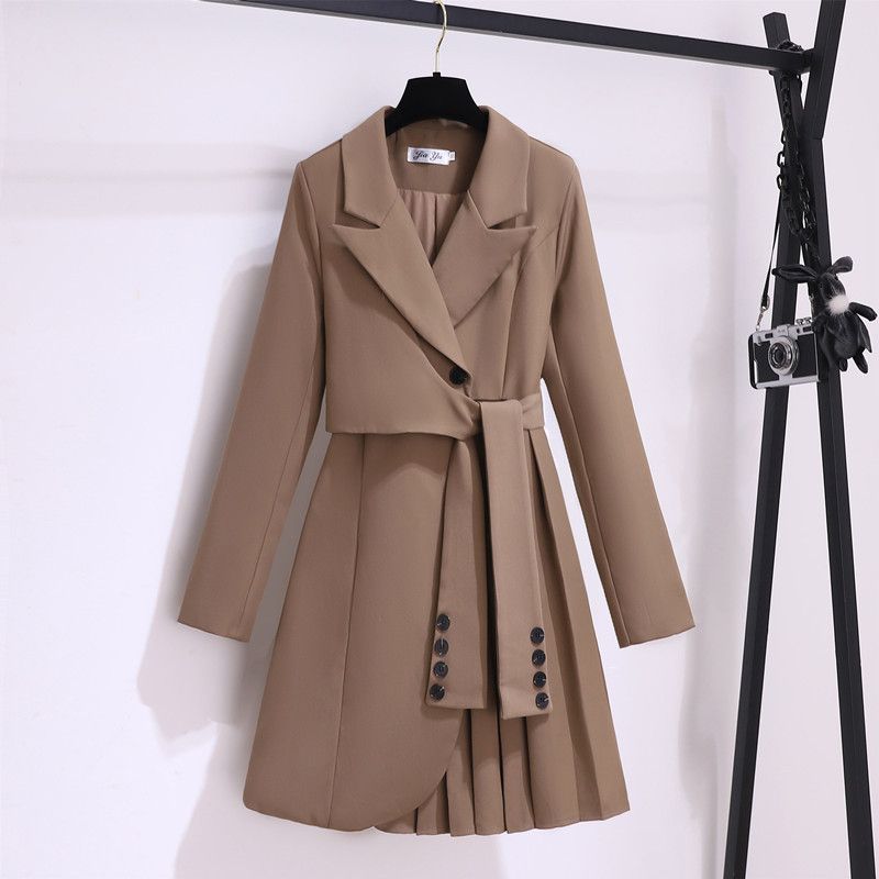 Women's Clothing Design niche waist slim dress _ipsvogv.com