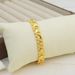 Ladies' Golden Copper Luxury Jewelry Girls' Bracelet, Daily Wear Gift_ipsvogv.com