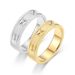 High End Temperament Maple Leaf Carved Fashionable Couple Ring, Korean Version Light Luxury Hand Jewelry_ipsvogv.com
