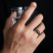 Green Zircon Ring Men, With A High-end Feel Personalized Light Luxury, Versatile Trendy For Women, Niche Design, And_ipsvogv.com