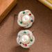 Net Red Fashion Delicate Diamond Fried Dough Twists Pearl Ear Studs Female Premium Luxury Elegant Silver Needle Earrings_ipsvogv.com