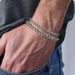 Titanium Steel Bracelet Unisex Stainless Steel Combination Chain Couple Bracelet Bracelet_ipsvogv.com