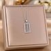 New Micro Inlaid Diamond Abacus Pendant Necklace For Women With Trendy Personality, Light Luxury, Internet Celebrity_ipsvogv.com