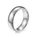 Men's Jewelry Curved Smooth Anti Scratch Tungsten Steel Ring Hard Tungsten Gold Couple Ring Bright Single Pinky Ring Hand Jewelry_ipsvogv.com