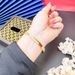 Sand Golden Dragon Scale Bracelet For Women, Fashionable, Simple, Elegant, Light Luxury, Versatile, Bracelet, High_ipsvogv.com