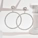 Unisex Hot Sale New Style Luxury Personality Exaggerated Earrings For Women Simple Fashion Diamond Inlaid Large Hoop Earrings_ipsvogv.com