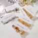 Women’s Jewelry Set Fashion6 Piece Set C Shaped Earrings For Women Retro Diamond Studded Alloy Acrylic Earrings Simple Earrings Set_ipsvogv.com